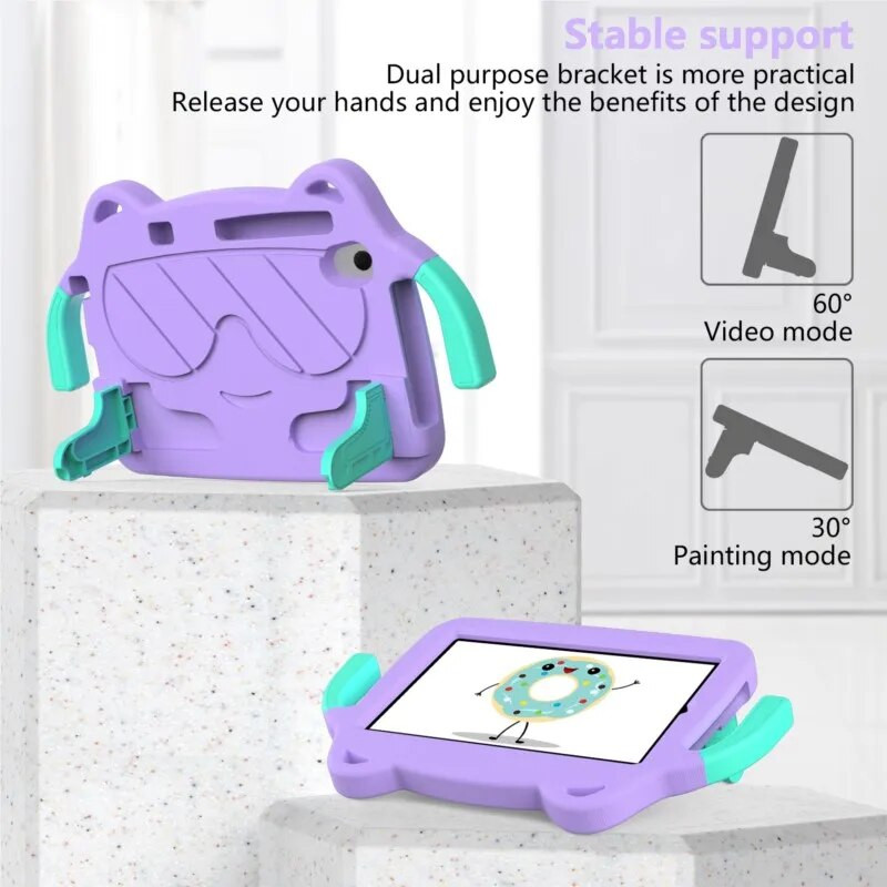 „Onn Tablet Pro“ 11 colių 2023 m. modelio 100110027 dėklo dangtelis „Walmart Onn 11 Pro Silicon Stand Case“ apsauginis apvalkalas