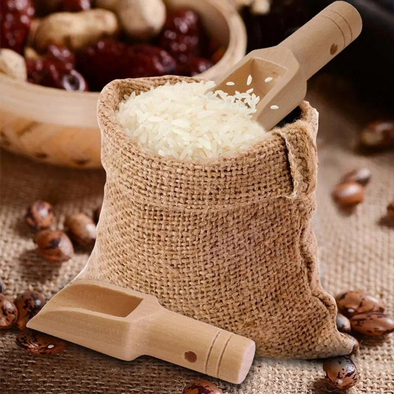 10 vnt. Medinis šaukštas Kavos arbatos Kaušeliai Mini saldainiai vonios druska Prieskoniai Skoniai Šaukštai Manualidades Cucharas Antikvarinis šaukštas