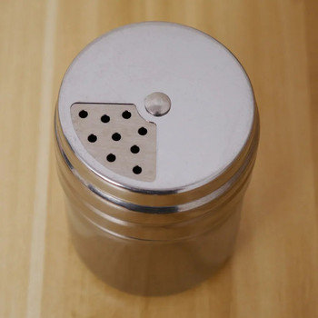 Εργαλεία μπαχαρικών από ανοξείδωτο ατσάλι Ζάχαρη αλάτι πιπέρι Αναδευτήρες κουζίνας Συσκευές για καφέ Δοχείο καρυκευμάτων Μπουκάλια αποθήκευσης