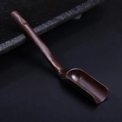 1 vnt Natūralus bambuko arbatos šaukštelis Retro kinų Kongfu medinis arbatos semtuvas Arbatinis šaukštelis arbatos priedai
