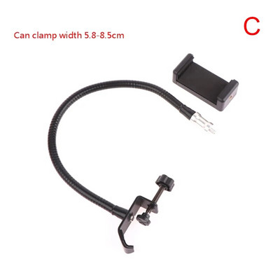 Spojnica za mikrofon sa crijevom sa kopčom za stol, stalak za mikrofon pogodan za studijsku opremu za emitiranje uživo, stanicu