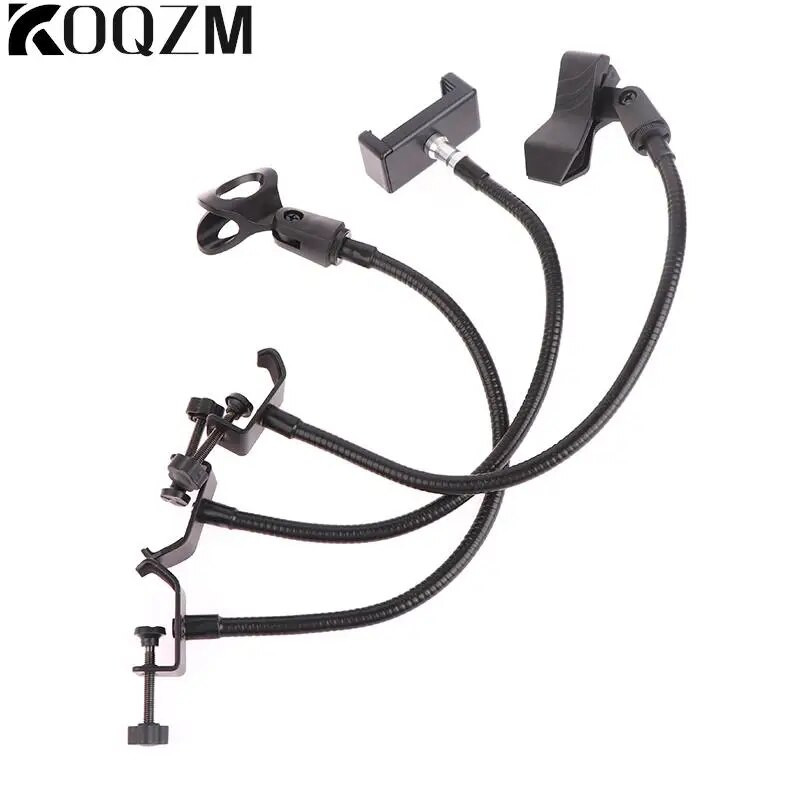 Spojnica za mikrofon sa crijevom sa kopčom za stol, stalak za mikrofon pogodan za studijsku opremu za emitiranje uživo, stanicu