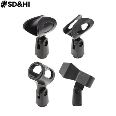 Universal Microphone Clip For Shure Mic Mount Holder Handheld Wireless/ Wired Mic Rotatable Durable Stand Clip Mic Accessories