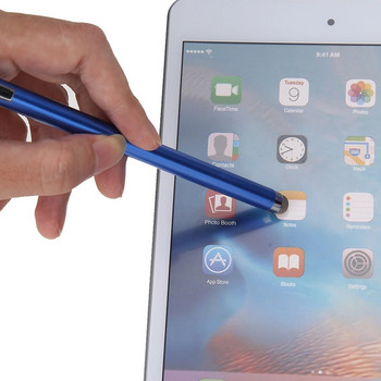 137/185 мм стилус писалка от микрофибър, универсална мека глава за таблет iPhone, издръжлива капацитивна писалка за сензорен екран със щипка за писалка