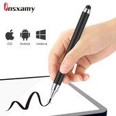 Universalus 2 viename piešimo talpus pieštukas planšetiniam mobiliajam telefonui jutiklinis rašiklis, skirtas Samsung Huawei iPhone telefonui iPad Stylus Pen