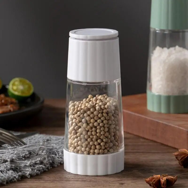 Dozavimas Druskos plaktuvas Push Tipas Prieskonių Druskos Dozatorius Druskos bakas Cukraus Butelis Prieskonių Pipirų Druskos Plaktuvas Stiklainis gali butelis