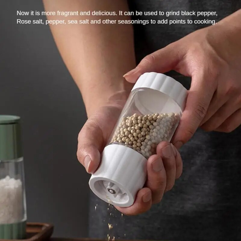 Dozavimas Druskos plaktuvas Push Tipas Prieskonių Druskos Dozatorius Druskos bakas Cukraus Butelis Prieskonių Pipirų Druskos Plaktuvas Stiklainis gali butelis