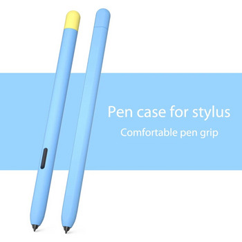 Калъф за стилус Цветен мек силиконов защитен калъф за молив Калъф за писалка за таблет Samsung Galaxy Tab S6 Lite