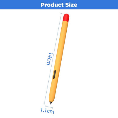 Stylus torbica Šarena mekana silikonska zaštitna pernica Poklopac za olovke za Samsung Galaxy Tab S6 Lite tablet