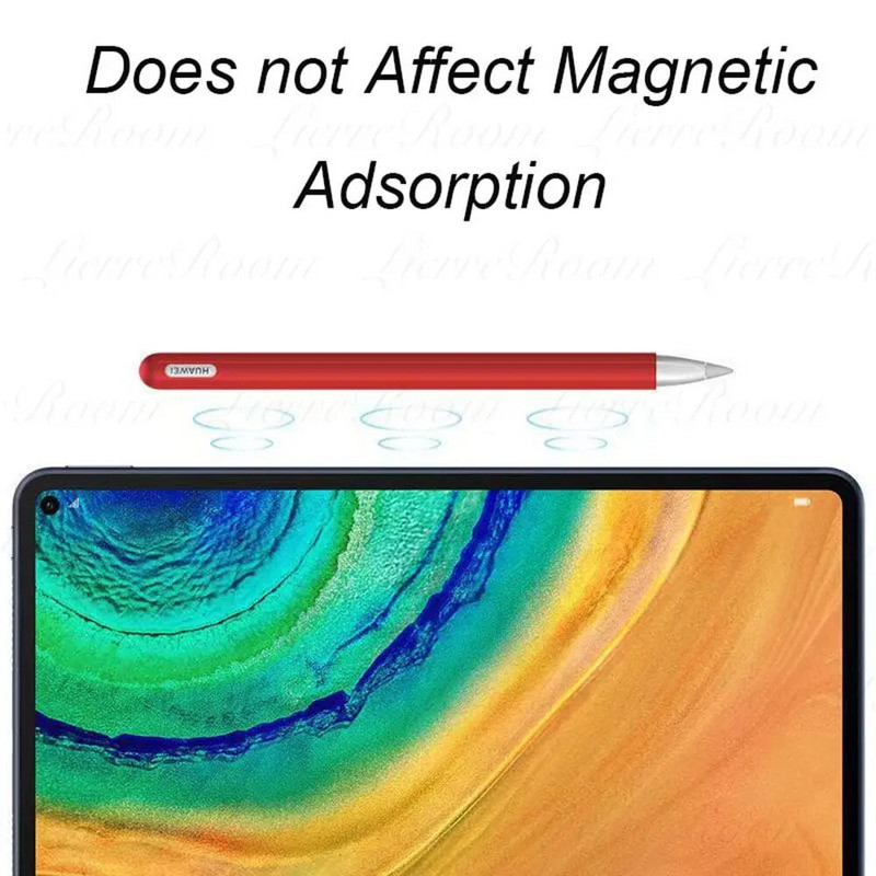 Skirta „Huawei M-Pencil 2“ kartos įbrėžimams atspariam silikoniniam apsauginiam dangteliui, rašiklio rašiklio dėklo odai, skirta „M-Pencil“ 2 priedams