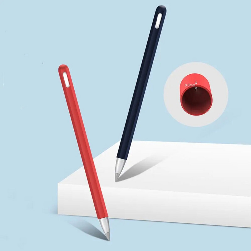 Skirta „Huawei M-Pencil 2“ kartos įbrėžimams atspariam silikoniniam apsauginiam dangteliui, rašiklio rašiklio dėklo odai, skirta „M-Pencil“ 2 priedams