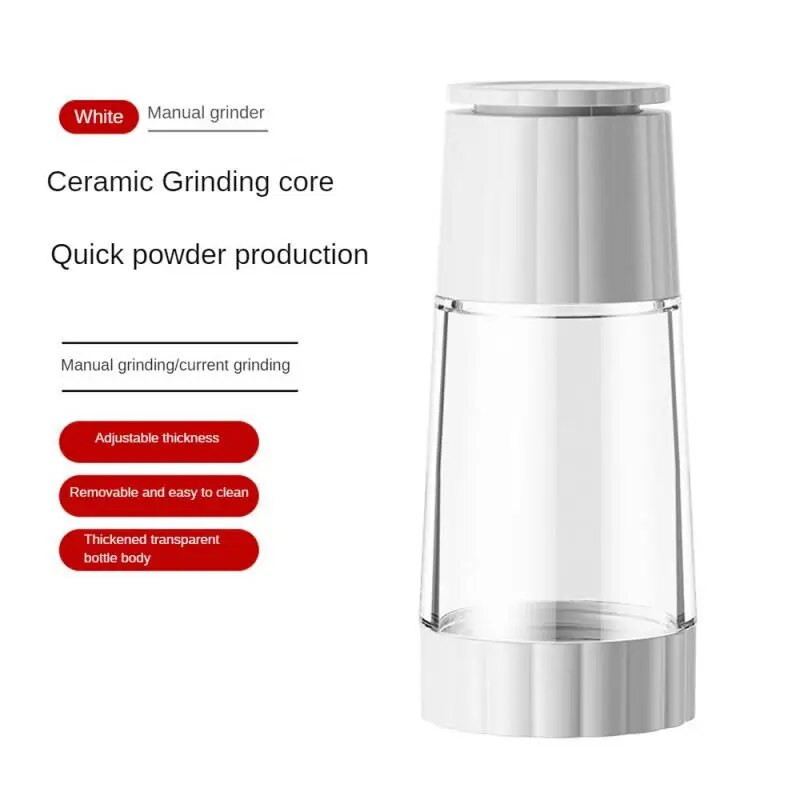 Dozavimas Druskos plaktuvas Push Tipas Prieskonių Druskos Dozatorius Druskos bakas Cukraus Butelis Prieskonių Pipirų Druskos Plaktuvas Stiklainis gali butelis