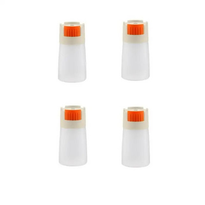 1/4 vnt. Reguliuojamas druskos dozatorius, butelis, pagardinimas, talpykla, cukrus, pipirai, druskos purtyklė, prieskonių stiklainis, prieskonių butelis