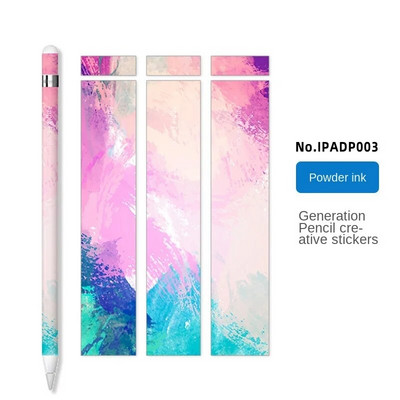 Lipdukai, skirti Apple Pencil 1 Apsauginiam popieriui Įbrėžimams atsparus Itin ploni dažyti lipdukai Touch Stylus Pen Lipdukas Neslystantis dangtelis