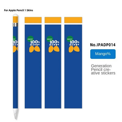Lipdukai, skirti Apple Pencil 1 Apsauginiam popieriui Įbrėžimams atsparus Itin ploni dažyti lipdukai Touch Stylus Pen Lipdukas Neslystantis dangtelis