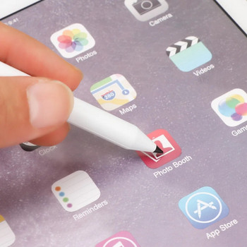 2 в 1 писалка със сензорен екран таблет iPad мобилен телефон стилус молив високопрецизна капацитивна писалка сребърен черен червен син бял лилав