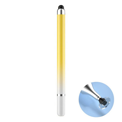 2 viename jutiklinio ekrano rašiklis planšetinis kompiuteris iPad mobilusis telefonas plunksnos pieštukas didelio tikslumo talpinis rašiklis Sidabrinė juoda raudona mėlyna balta violetinė