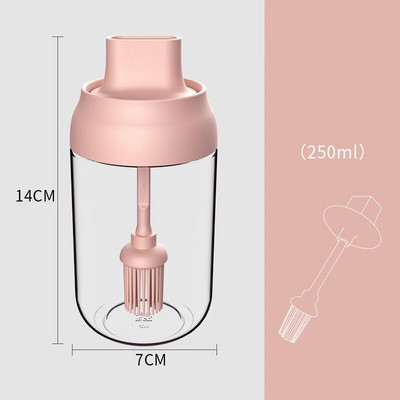 Aliejaus butelis Druskos plaktuvas Drėgmei atsparus dangtelis Šaukštas Vienas prieskonių puodas Virtuvė Daugiafunkcis prieskonių dėžutė Stiklinis prieskonių butelis