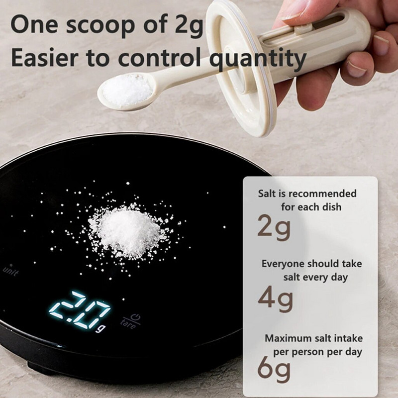 Átlátszó Só adagoló Só Cukor Üveg Fűszer Bors Fűszerüveg Fűszeres Palack Tároló Tartály Konyhai Fűszertartó