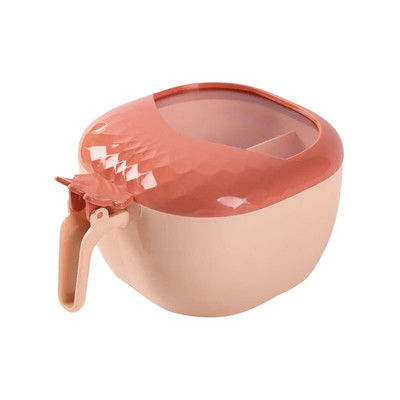 4 grotelės druskos pipirų prieskonių indelio organizatorius virtuvė skaidrus prieskonių indelis laikymo dėžutės rinkinys prieskoniai įrankiai su šaukštais