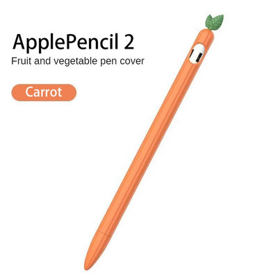 Stylus Cover Silikoninis rašiklio dėklas, skirtas Apple Pencil 1 2 Spalvas atitinkantis Stylus apsauginis dėklas, neslystantis, neslystantis, skirtas iPad rašikliui 2 1
