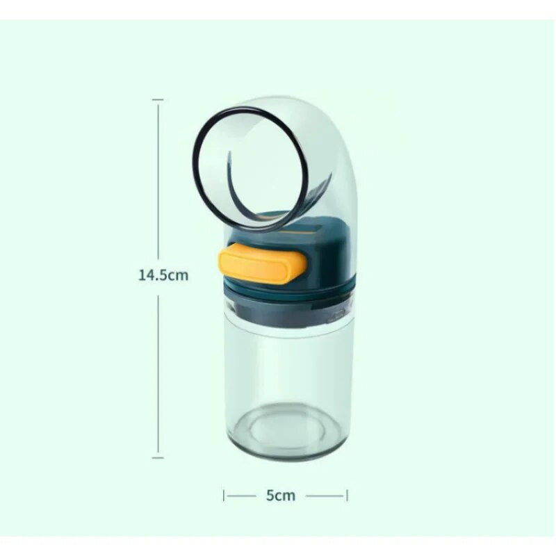 0,5 g dozavimo druskos dozatorius stumdomas druskos plaktuvas Cukraus butelis Prieskonių pipirų Druskos plaktuvas Prieskonių indelis Druskos talpyklos prieskonių butelis