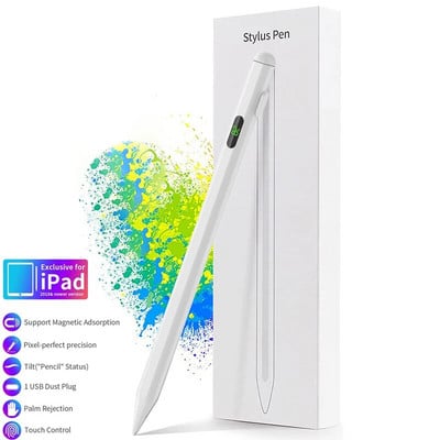 Pentru Apple Pencil 1st Generation Stylus Pen iOS Tablet Touch Pen cu Power Display pentru iPad 6 7 8 9 10 Pro 1 2 Air 3 mini 5