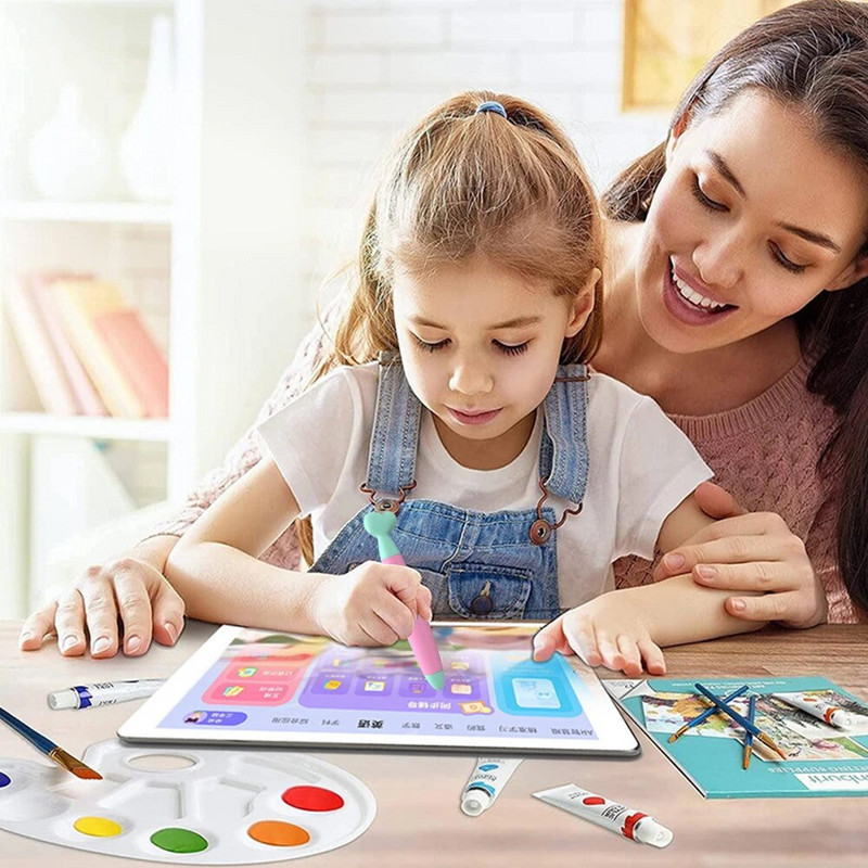 Kids Stylus Pens Stylus Pen Pencil Skaitmeninis pieštukas skirtas iPad iPhone Fire HD Kids Tablet Switch visiems mobiliesiems telefonams ir planšetiniams kompiuteriams