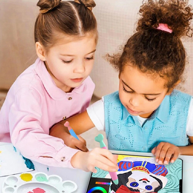 Kids Stylus Pens Stylus Pen Pencil Skaitmeninis pieštukas skirtas iPad iPhone Fire HD Kids Tablet Switch visiems mobiliesiems telefonams ir planšetiniams kompiuteriams