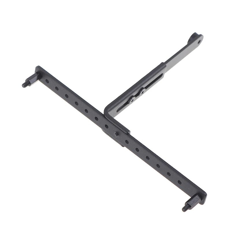 Μαύρο μεταλλικό στήριγμα που χρησιμοποιείται για ράφι καρτών γραφικών με λαστιχένιο μαξιλάρι GPU στολή υποδοχής κάρτας συμβατό με μητρικές πλακέτες ATX/E-ATX