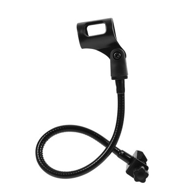 1 PC mikrofono stovas Mikrofono laikiklis Mikrofonų laikiklis Reguliuojamas mikrofonas Rack Mic laikiklis