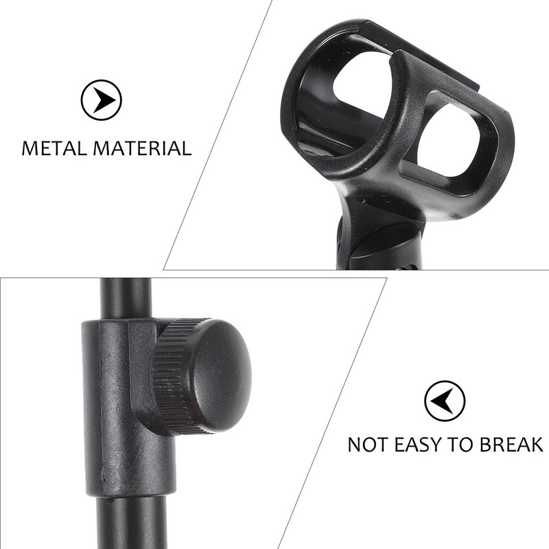 Stalinio mikrofono stovas Teleskopinis stalinio mikrofono laikiklis, skirtas namų studijai