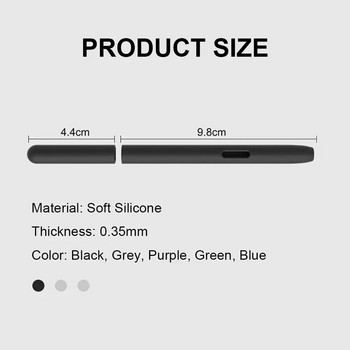 Για το Samsung Galaxy Tab S7/S8/S9 Plus Ultra S με μανίκι Tablet με μολυβοθήκη αφής Προστατευτικό κάλυμμα με γραφίδα σιλικόνης