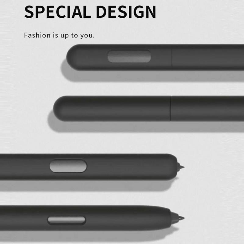„Samsung Galaxy Tab S7/S8/S9 Plus Ultra S Pen Sleeve“ planšetinio kompiuterio jutiklinis pieštuko dėklas, silikoninis rašiklio apsauginis dangtelis, atsparus smūgiams