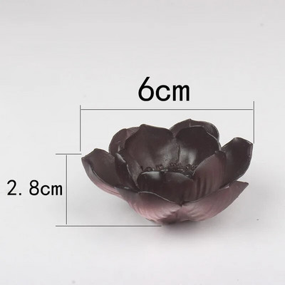 Keramikinė spalvą keičianti arbata Pet Kinų arbatos rinkinys Priedai Gėlių modelis Skulptūra Dekoracija Namų arbatos padėklas Papuošalai Amatai