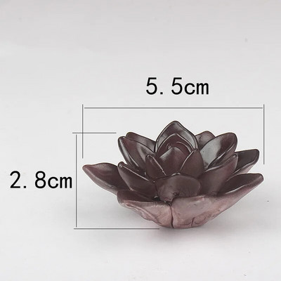 Keramikinė spalvą keičianti arbata Pet Kinų arbatos rinkinys Priedai Gėlių modelis Skulptūra Dekoracija Namų arbatos padėklas Papuošalai Amatai