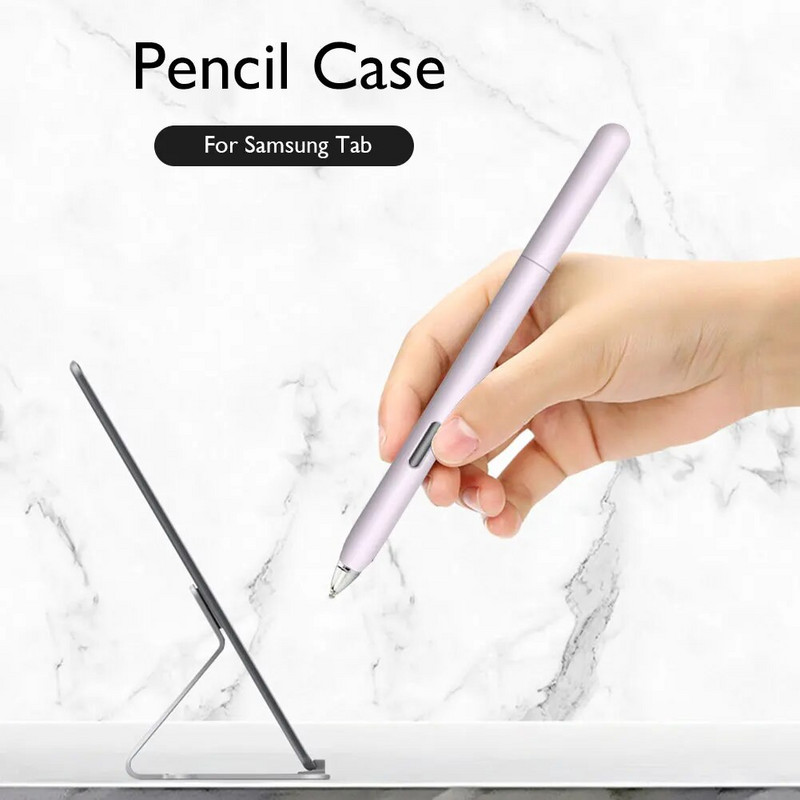 Dangtelis, skirtas Samsung Galaxy Tab S6/S6 Lite/S7 S-Pen mielas planšetinis kompiuteris silikoninis planšetinis kompiuteris Stylus pieštuko dėklas planšetinio kompiuterio priedai