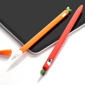 Silikoninis apsauginis dėklas, skirtas Apple Pencil 1 2st Pen Point Stylus Penpoint Cover Apsauginis dėklas Apple Pencil 2 Pieštukui 1 2
