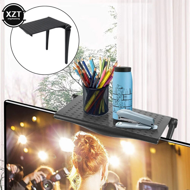 TV Kompiuterio ekranas Viršutinė lentyna Tvarkyklės laikiklis Stovas Reguliuojamas monitorius Viršutinė lentyna Prietaiso dėžutės laikiklis Namų saugojimo reikmenys