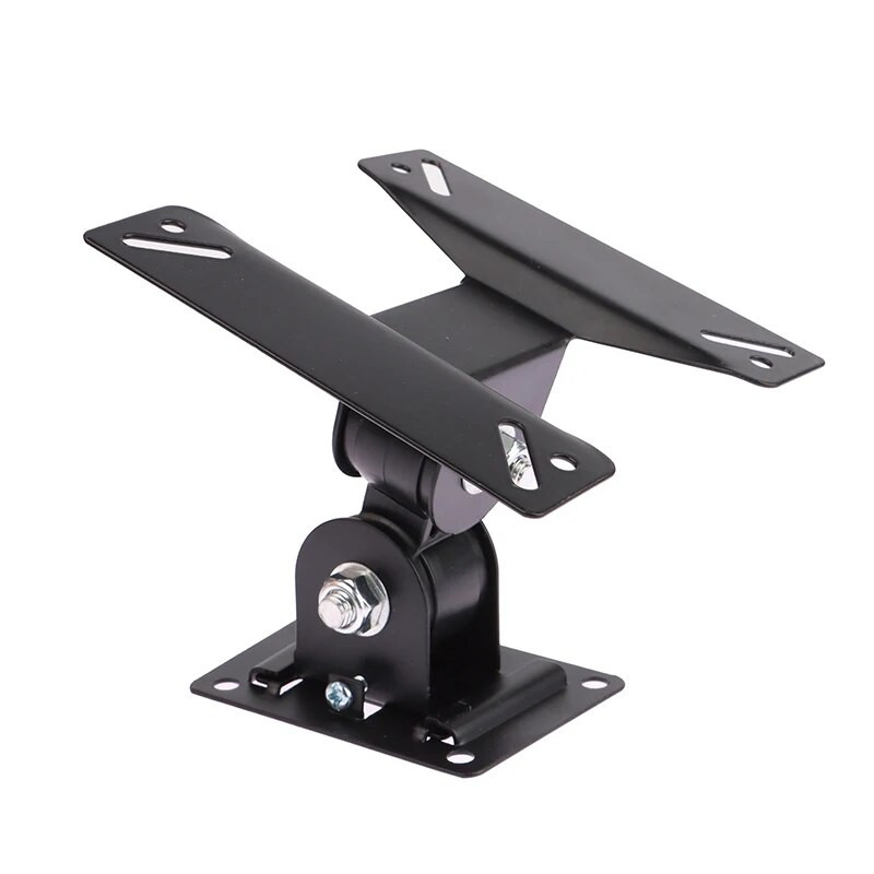 1 rinkinys 14–24 colių televizoriaus laikikliai LCD LED monitorius sieninis laikiklis Fiksuotas plokščiaekranis televizoriaus rėmo palaikymas 180 laipsnių pakreipimo kampas su varžtu