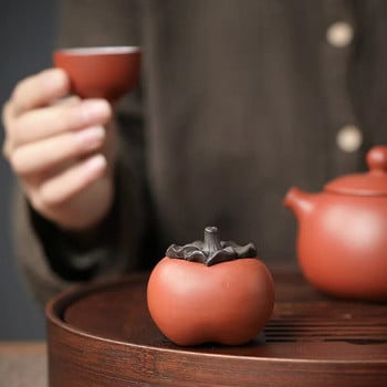 Κινεζική Δημιουργικότητα Μωβ Πηλός Τσάι Pet Καλή τύχη Μοντέλο λωτός Στολίδι Χειροποίητο Διακοσμητικό Τραπεζάκι Τσαγιού Αξεσουάρ Χειροτεχνίες