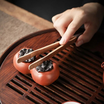 Κινεζική Δημιουργικότητα Μωβ Πηλός Τσάι Pet Καλή τύχη Μοντέλο λωτός Στολίδι Χειροποίητο Διακοσμητικό Τραπεζάκι Τσαγιού Αξεσουάρ Χειροτεχνίες