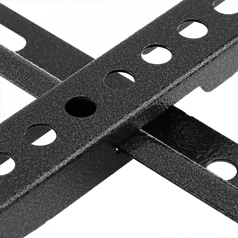 Universalus televizoriaus sieninis laikiklis 60 kg reguliuojamo pakreipto monitoriaus atramos kompiuterio ekrano laikiklio laikiklis, skirtas 26-63 colių / 32-65 colių sieniniam stovui