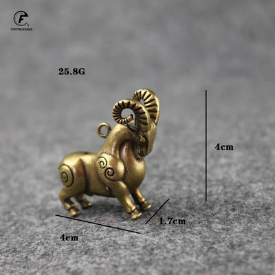 Senovinis žalvarinis žiurkė gyvatė tigras drakonas triušis pelė Ornamentas varinis gyvūnas miniatiūrinis figūrėlė Namų dekoras Amatai darbalaukio apdaila