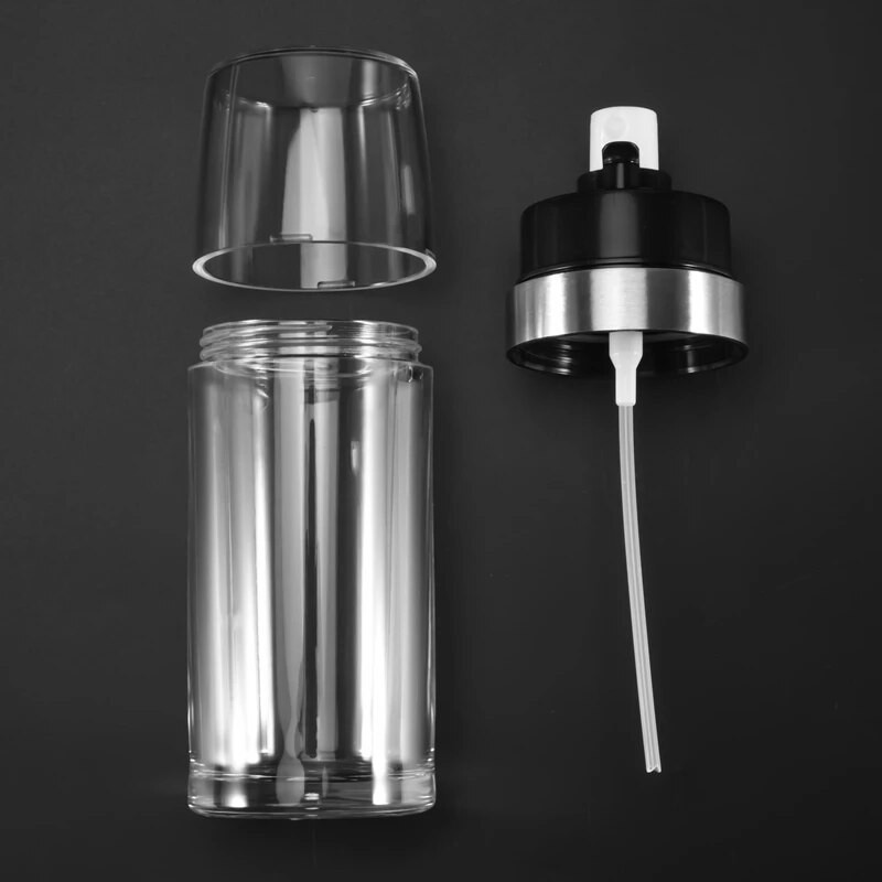 KARŠTAS IŠPARDAVIMAS Aliejaus purkštuvas virimui, alyvuogių aliejaus purkštuvas maisto ruošimui Užpildomas aliejaus acto dozatorius, skirtas BBQ kepimui.