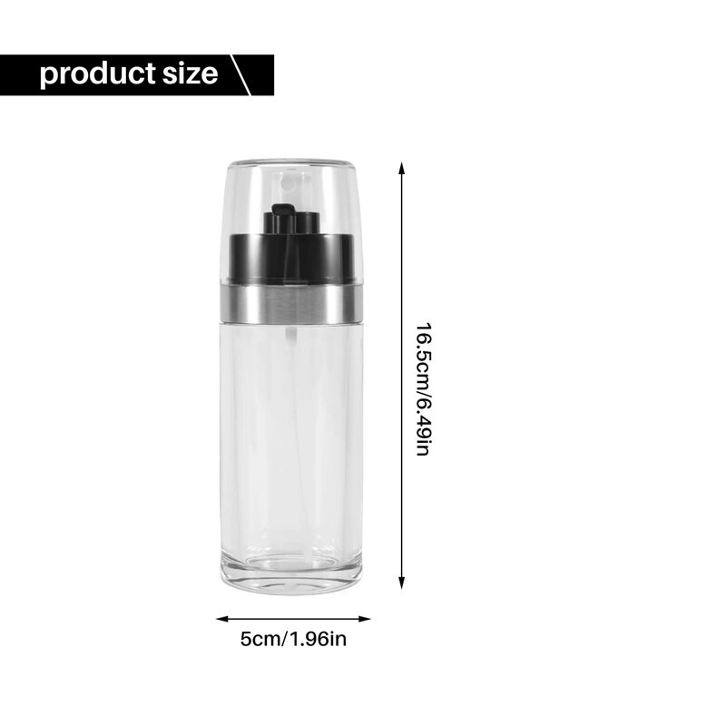 KARŠTAS IŠPARDAVIMAS Aliejaus purkštuvas virimui, alyvuogių aliejaus purkštuvas maisto ruošimui Užpildomas aliejaus acto dozatorius, skirtas BBQ kepimui.