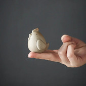 Pirštų galiukų arbata Pet 12 Kinų Zodiako Violetinė Molis Maža Arbata Naminių gyvūnėlių figūrėlė Ornamentas Boutique Arbatos Priedai Amatai Namų dekoravimas