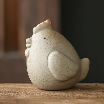 Pirštų galiukų arbata Pet 12 Kinų Zodiako Violetinė Molis Maža Arbata Naminių gyvūnėlių figūrėlė Ornamentas Boutique Arbatos Priedai Amatai Namų dekoravimas