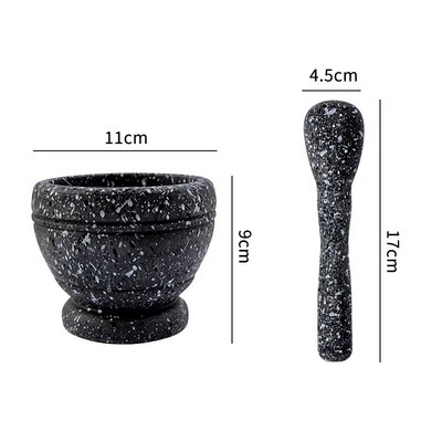 Smulkintuvas Česnako spaudimo trintuvas Česnakų trinkimo puodas Rankinis trinkimo indas Medicininis puodas Derva daužomas česnakų akmenų skiedinys Virtuvės įrankiai