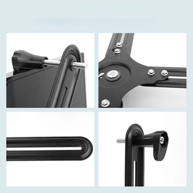 BEISHI ne VESA adapterių rinkinys, skirtas montuoti televizoriaus ir kompiuterio monitorių ekranus 13"–27" be galinių tvirtinimo angų Krovimo svoris 10 kg